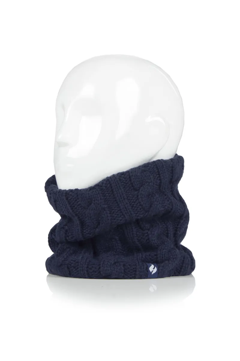 Heat Holders Marlow Neck Warmer in Navy